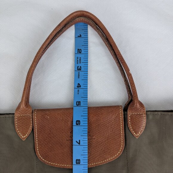 Longchamp Le Pliage Green Bag – Authentic Nylon Handbag, Gently Used, Chic! - Picture 16 of 16